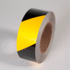 Tuff Mark Tape, Yellow/Black, 2"W x 100'L Roll, TM1202YB