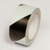 Hazard Marking Tape, Black/White Stripes, 2"W x 108'L Roll, WT2300