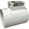 TPI Hotpod 8" Diameter Inlet Duct Mounted Heater Hardwired HP8-1440120-2T 1440/720W 120V