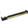 TPI Infrared Spot Heater For Indoor/Outdoor Use, 2000W, 240V, 5-3/8"W x 6-1/2"H, Brown