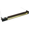 TPI Infrared Spot Heater For Indoor/Outdoor Use, 2000W, 240V, 5-3/8&quot;W x 6-1/2&quot;H, Brown

