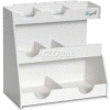 TrippNT White PVC Top Loader Workstation, 13"W x 8"D x 12"H