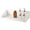 TrippNT High Density Polyethylene Shelf, 24"W x 12"D x 6"H, White