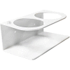 TrippNT White ABS 500mL Double Bottle Holder, 8"W x 4"D x 3"H