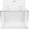 TrippNT&#153; 51043 Large Lab Supply Box with Lid, 9"W x 6"D x 9"H, White/Clear