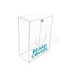 TrippNT&#153; Acrylic Small Apparel Dispenser for Beard Covers, 8-1/2"W x 11-5/8"H x 4-1/4"D 