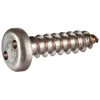 #6AB x 1-1/2" Security Sheet Metal Screw - Pan Spanner Head - 18-8 Stainless Steel - USA - 100 Pk