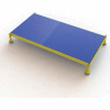 48 X 24 Inch Adjustable Height Steel Work Platform, 5"H To 8"H - MCOS48245