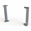 U-Design Max-Access Aluminum Work Platforms - 30"H Tower Support - UAP030
