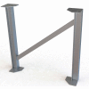 U-Design Max-Access Aluminum Work Platforms - 40"H Tower Support - UAP040