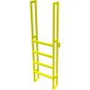 U-Design Max-Access Aluminum Work Platforms - 5 Step 50"H 90 Deg. Stair Unit - UAP0590