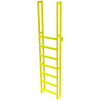 U-Design Max-Access Aluminum Work Platforms - 8 Step 80"H 90 Deg. Stair Unit - UAP0890
