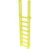 U-Design Max-Access Aluminum Work Platforms - 9 Step 90"H 90 Deg. Stair Unit - UAP0990