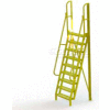 9 Step 75° Incline Ladder - 24"W Grip Strut - UCL7509242