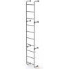 10 Step Steel Dock Ladder, Side-Step, 18"W x 120"H - WLS6SS