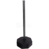 Octagon Sign Base 30 Lbs, w/ U-Channel Adaptor & 5' U-Channel Post