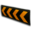 Medium Duty Wall Protector - 39-1/2" x 8-3/4", 1 Each