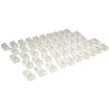 Tripp Lite Cat5e RJ45 Modular In-Line Connectors for Stranded Cat5e Cable, 50-Pack, TAA