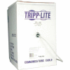 Tripp Lite N224-01K-GY 1000ft Cat6 Gig Bulk Solid Plenum Cable 4-Pair UTP, Gray, 1000'