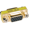 Tripp Lite Compact/Slimline VGA Video Coupler Gender Changer (HD15 F/F)