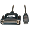 Tripp Lite 6ft Hi-Speed USB to IEEE 1284 Parallel Printer Adapter Cable 6'