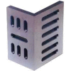 Imported Slotted Angle Plates - Open End - Ground Finish 8" x 6" x 5"