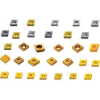 Made In Usa Tnmc-32nv C-5 & C-6 Tin Coated Carbide Insert - Pkg Qty 10