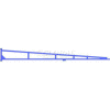 Gorbel® LD Wall Mounted Tool Solutions Jib Crane, 12' Span, 150 Lb Capacity
