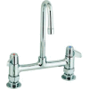 Equip by T&S 5F-8DLX00 8" Deck Mount Mixing Faucet Swivel Base
