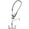 T&S Brass B-0133-ADF12-B Easyinstall Pre-Rinse Unit With Wall Bracket &-Add On Faucet