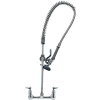 T&S Brass B-0133-CCB Easyinstall Pre-rinse Unit w/ Cross Flow Preventer & 1/2" Male Inlets