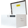 Lund 88024T 24" Light Duty Small White Steel Job Site Box