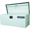 Lund 88048 Light Duty Large 42" White Steel Job Site Box