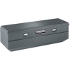 61" Steel Mid-Size Flush Mount Truck Box - Steel Finish 6461RH