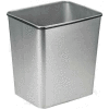 Transforming Technologies ESD Stainless Steel Wastebasket 28 Quart WBAS28-MET