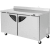 Super Deluxe Series - Worktop Freezer 60-1/4"W - 2 Door