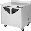 Turbo Air TWR-36SD Super Deluxe Series - Worktop Refrigerator 36-1/3"W - 2 Door