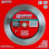 7" Quasar Tile-Kut Platinum Dry/Wet Continuos Rim Diamond Blade