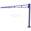 Gorbel® LD Free Standing Tool Solutions Jib Crane, 8' Span & 10' Height Under Boom, 150 Lb Cap