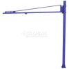 Gorbel® LD Free Standing Tool Solutions Jib Crane, 10' Span & 10' Height Under Boom, 50 Lb Cap