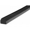 Knuffi Surface Bumper Guard, Type CC, 196-3/4"L x 1-1/2"W x 1-1/2"H, Black, 60-6830-3