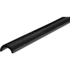 Knuffi Pipe Bumper Guard, Type R30, 196-3/4"L x 2"W x 1"H, Black, 60-6792-3