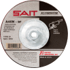United Abrasives - Sait 20088 Depressed Center Wheel T27 A46N 7"X 1/4"X 5/8-11" Aluminum Oxide - Pkg Qty 10