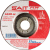 United Abrasives - Sait 22045 Depressed Center Wheel T27 A24R 6"x 1/8" x 7/8" 24 Grit Aluminum Oxide - Pkg Qty 25