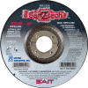 United Abrasives - Sait 22623 Depressed Center Wheel T27 Z-TECH 6"x 1/8" x 7/8" 24 Grit Zirconium - Pkg Qty 25