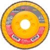 United Abrasives - Sait 72253 Encore Flap Disc Type 29 4-1/2 " x 7/8" 80 Grit Ceramic - Pkg Qty 10