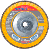 United Abrasives - Sait 72311 Ovation Flap Disc T27 5-1/2"x 5/8-11" 120 Grit Zirconium - Pkg Qty 10
