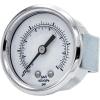 PIC Gauges 1.5" Pressure Gauge, 1/8" NPT, Dry Fillable, 0/160 PSI Range, U-Clamp Mount, 103D-158F