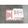 Accuform KSS142 Lockout Procedure Station, Aluminum, 14-1/4"W X 21-1/5"H