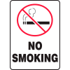 Accuform MSMK407VP No Smoking (Graphic) Sign, 7"W x 10"H, Plastic